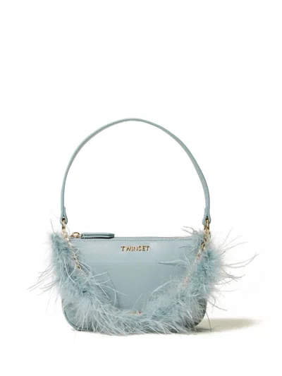 Twinset Petite Folie Shoulder Bag In Blue