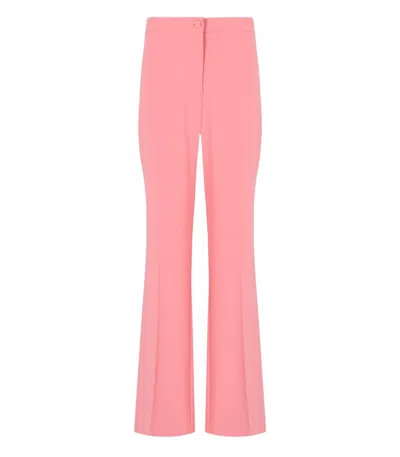 Twinset Pink Flare Trousers