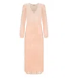 Twinset Pink Lace Long Dress