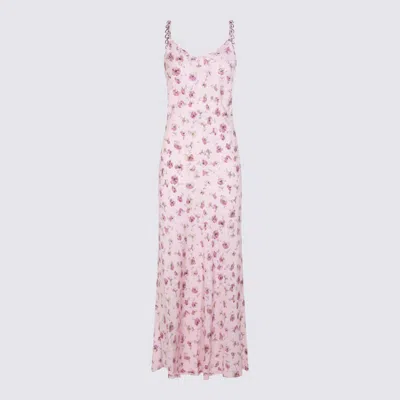 Twinset Pink Viscose Dress