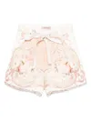 Twinset Twin-set Multicolour Floral Print Bermuda Shorts In Multicolour