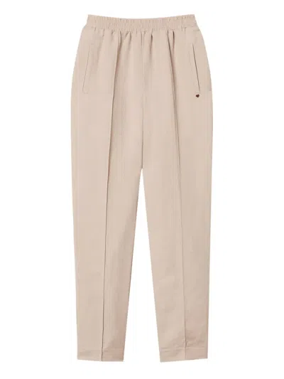 Twinset Pleat-detail Trousers In Pink