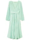 Twinset Twin-set Elegant Polyester Dress Design In Green