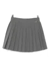 Twinset Pleated Skirt In Gray