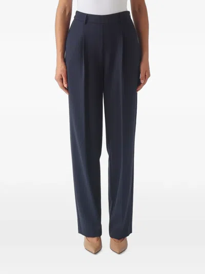Twinset Pants Woman Color Navy In Blue