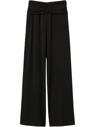 Twinset Pleated Trousers In Black