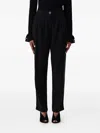 Twinset Pleated Trousers In Black