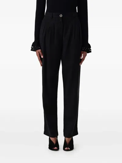 Twinset Pleated Trousers In Black