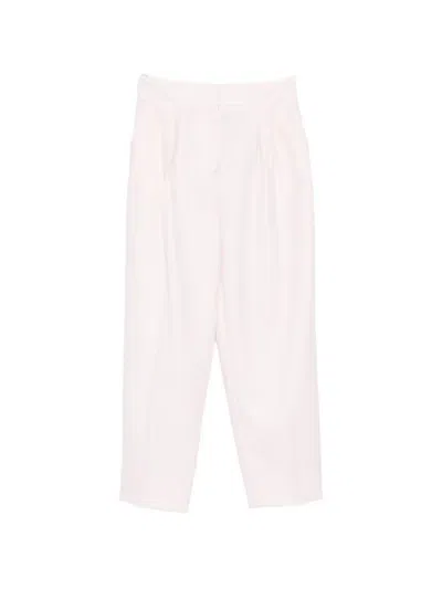 Twinset Pleated Trousers In Pink