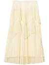Twinset Midi Skirt In Neutrals