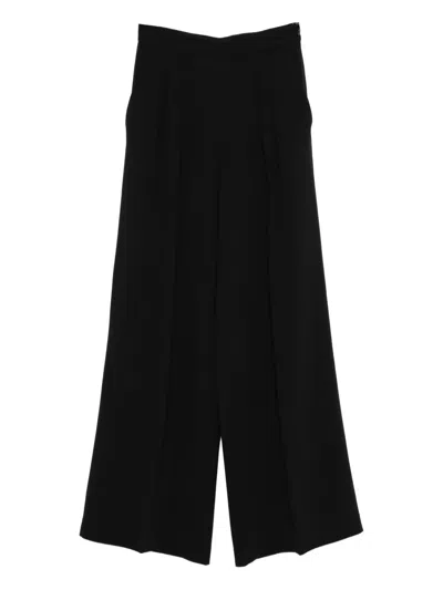 TWINSET PLEATED WIDE-LEG TROUSERS