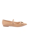Twinset Ballerinas In Nude