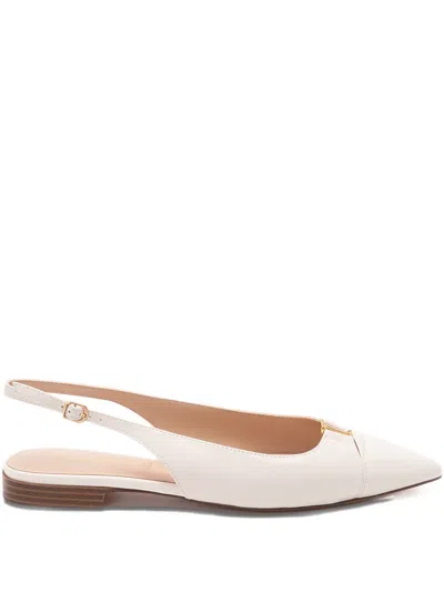 TWINSET POINTED SLINGBACK PUMPS