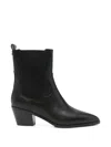 Twinset Pointed-toe Panelled Boots In Multi