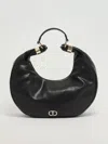 Twinset Poliuretano Tote In Black