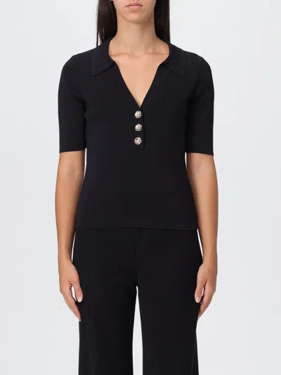 TWINSET POLO SHIRT TWINSET WOMAN COLOR BLACK,H33727002