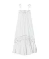 Twinset Twin-set Maxi Dress With Ruffle Hem
