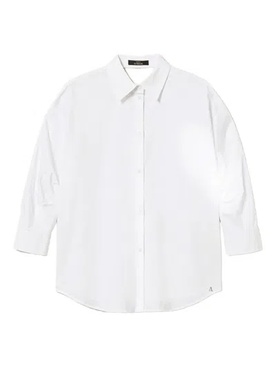 Twinset Poplin Shirt In White