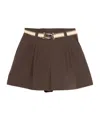 Shop Twinset Poplin Shorts
