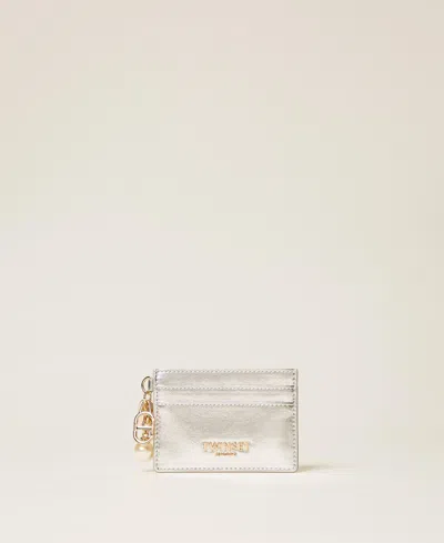 Twinset Porte-cartes Avec Charms Siglés