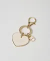 Twinset Porte-clés En Caur Avec Logo In Gold