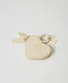 Twinset Porte-monnaie En Caur Avec Logo In Gold