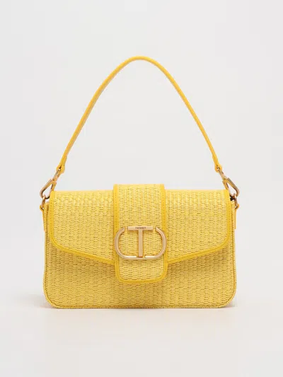 Twinset Pp Clutch In Giallo