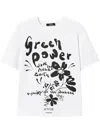 Twinset Printed T-shirt In Weiss