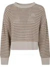Twinset Twin-set Cozy And Stylish Knit Sweater In Brown