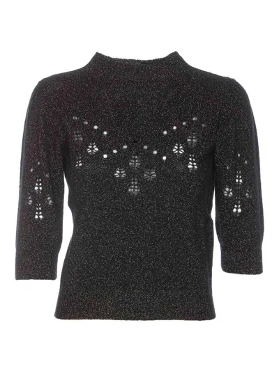 Twinset Sweaters In Black