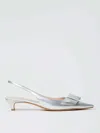 Twinset Twin-set Sling Back Pump In Silber