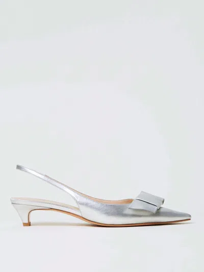 TWINSET PUMPS TWINSET WOMAN COLOR SILVER,G56372061