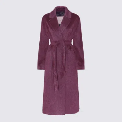 TWINSET PURPLE COAT