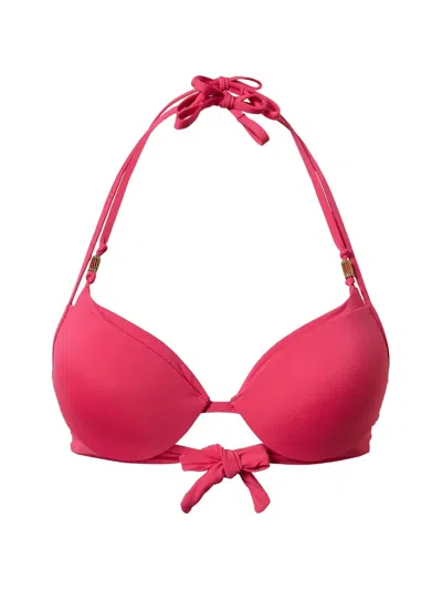 Twinset Push-up Bikini Top In Pink