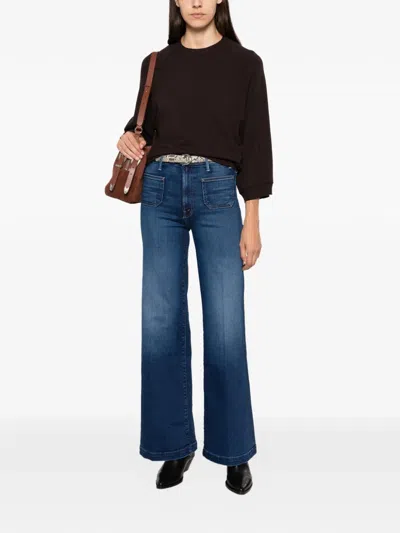 Twinset Raglan-sleeve Sweater In Brown