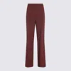 Twinset Trousers Winetasting In Burgundy