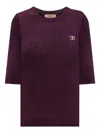 Twinset Sweater In Purple