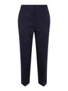 Twinset Regular Trousers In Blue