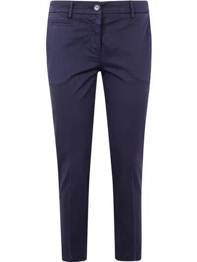 Twinset Twin-set Regular Trousers In Animal Print