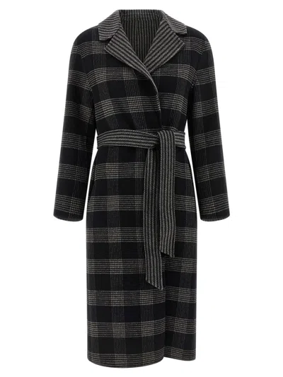 TWINSET TWINSET REVERSIBLE COAT WITH DOUBLE CLOTH