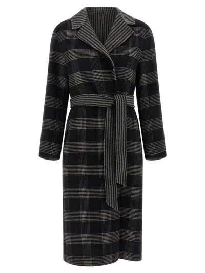 TWINSET REVERSIBLE COAT WITH DOUBLE CLOTH