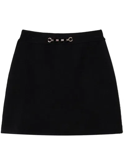 TWINSET RHINESTONE-APPLIQUÉ MINI SKIRT