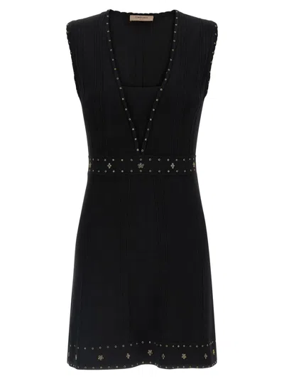 TWINSET TWINSET RHINESTONE STUDDED DRESS