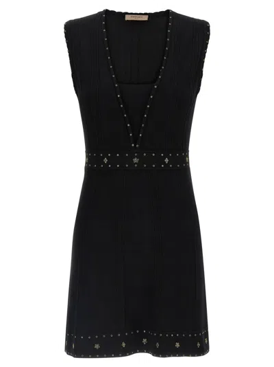 TWINSET RHINESTONE STUDDED DRESS