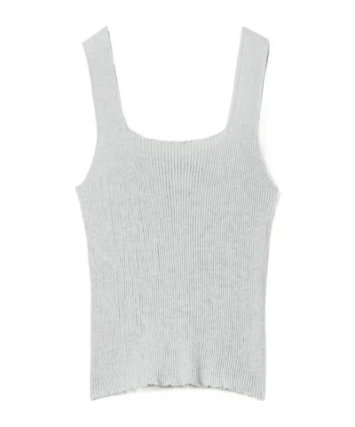 Twinset Ribbed-knit Tank Top