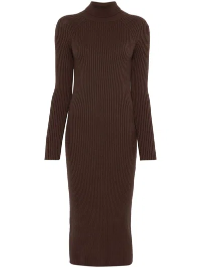 Twinset Twin-set Dresses In Brown