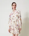 Twinset Mini Dress In Multi