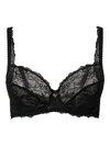 Twinset Rodace Lace Underwire Bra In Black