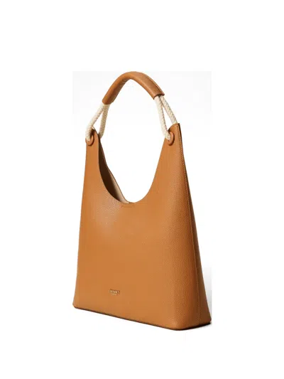 Twinset Rope-handle Tote Bag In Neutral