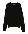 Twinset Twin-set Relaxed Cashmere Blend Sweater In Black